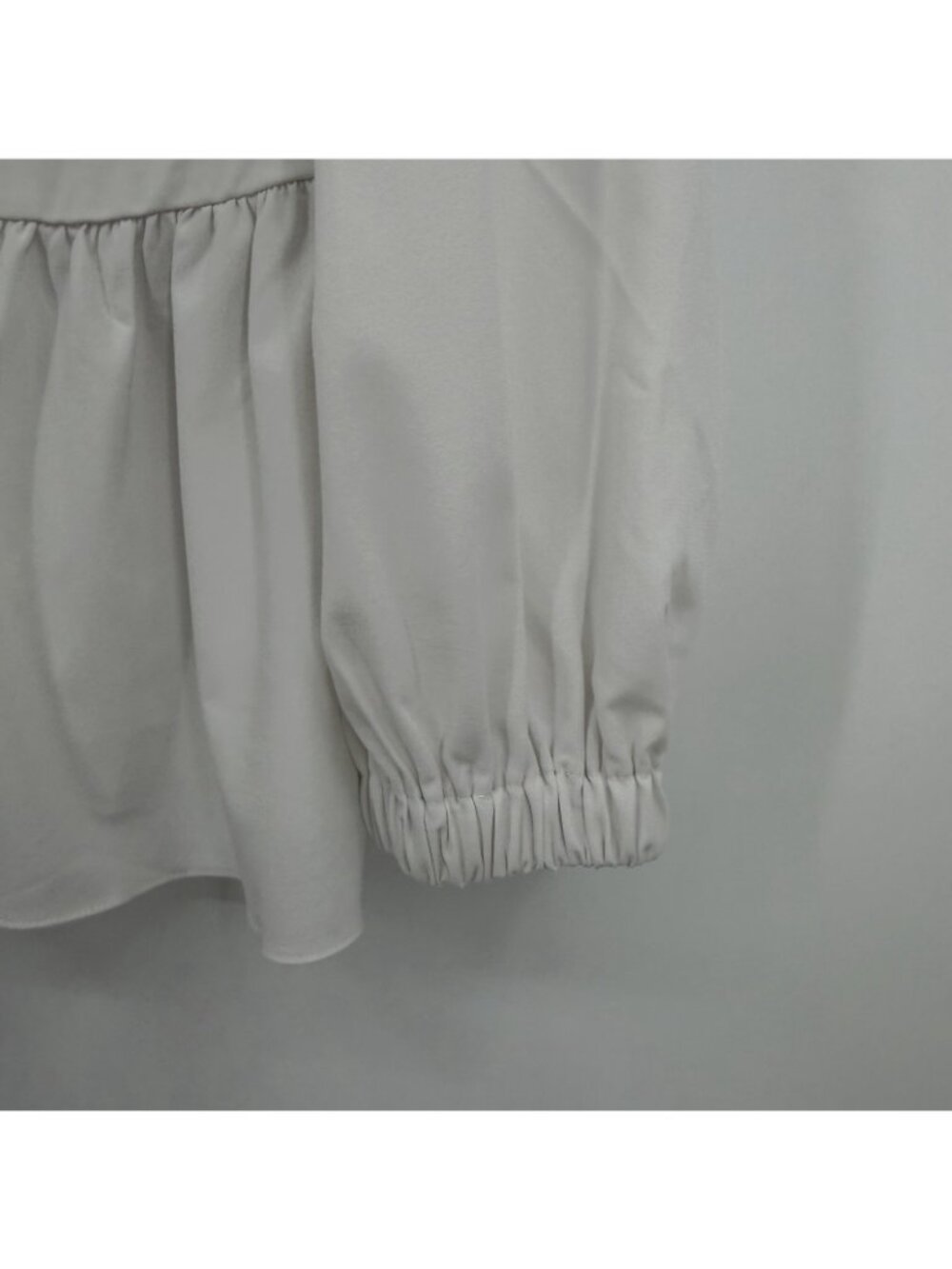 Pomander Place by Tuckernuck White Carlota Peplum Blouse size XL NWT - Picture 4 of 8